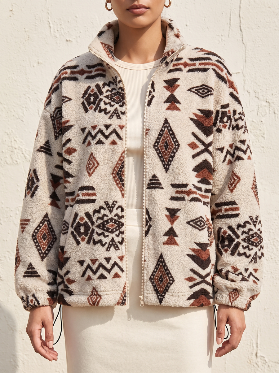 Juniper | Aztec Sherpa Bomber
