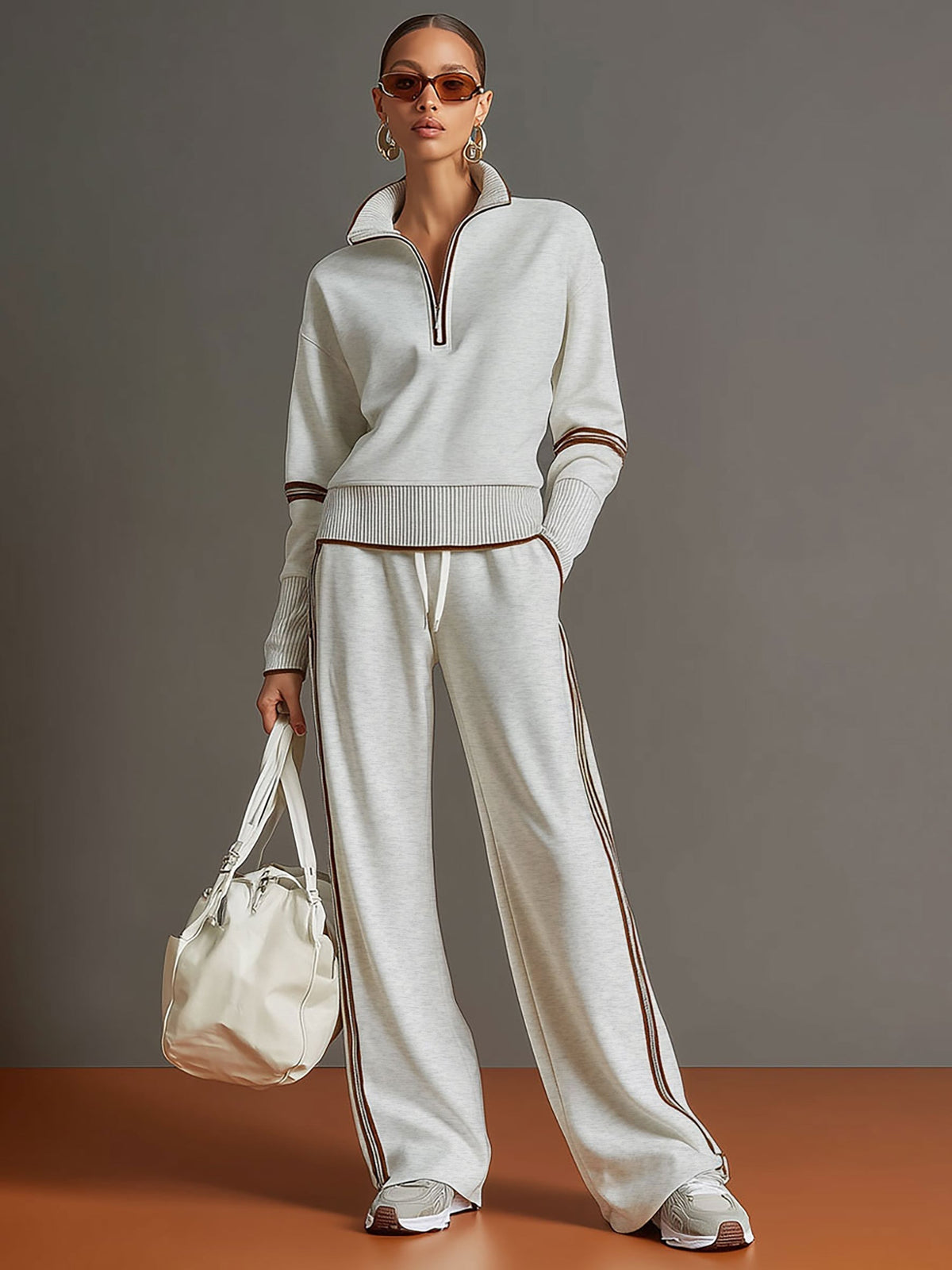 Marietta | Blouse and Wide-Leg Pants Set