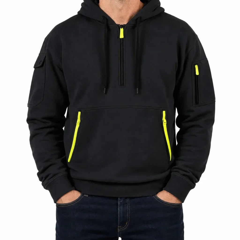 Barlow | Utility Quarter Zip Hoodie