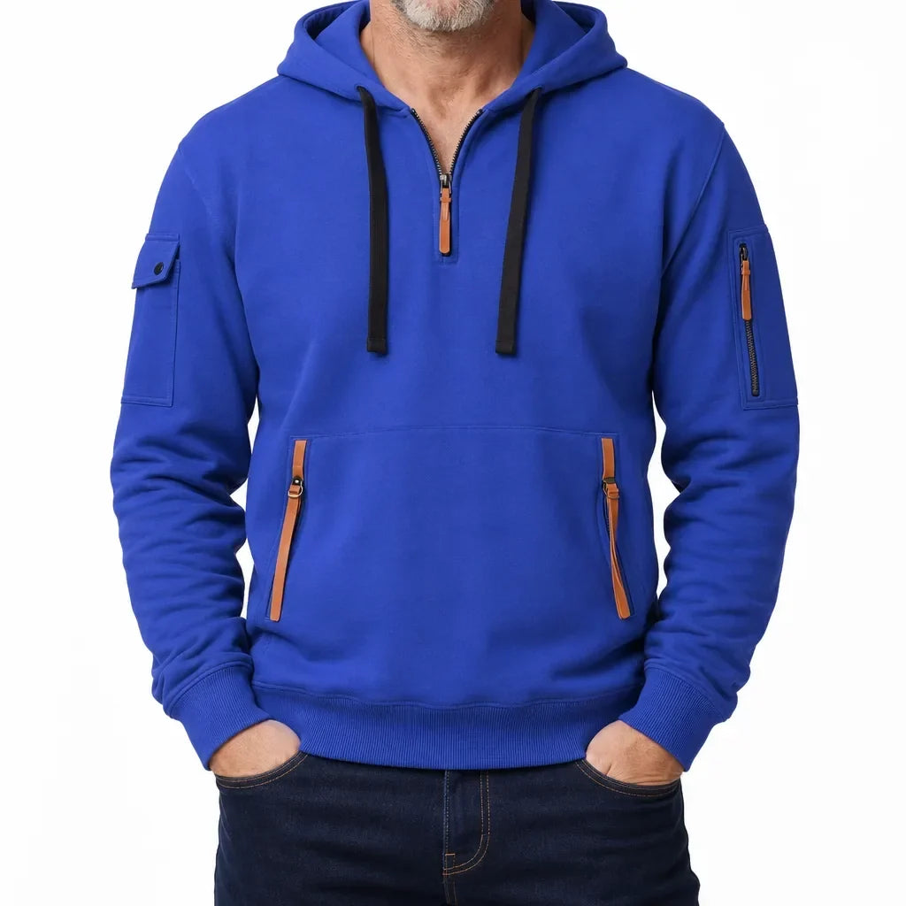 Barlow | Utility Quarter Zip Hoodie