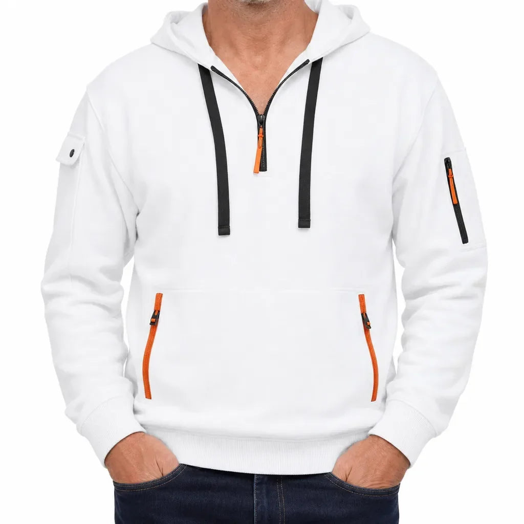 Barlow | Utility Quarter Zip Hoodie