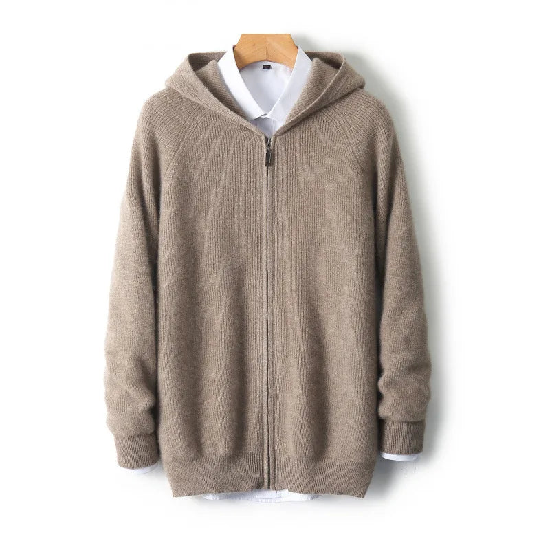 Russell | Hooded Zip Cardigan