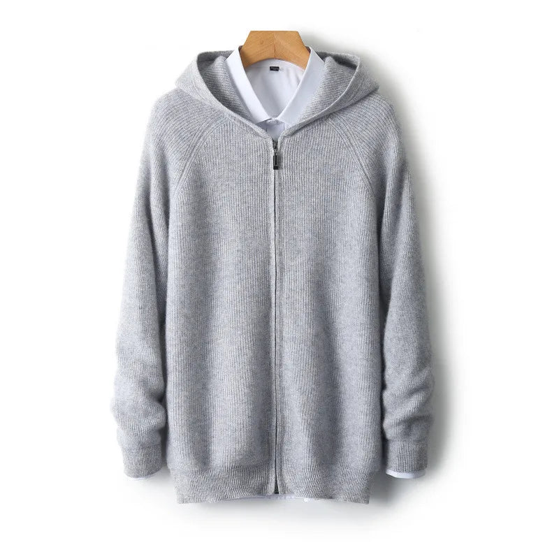 Russell | Hooded Zip Cardigan