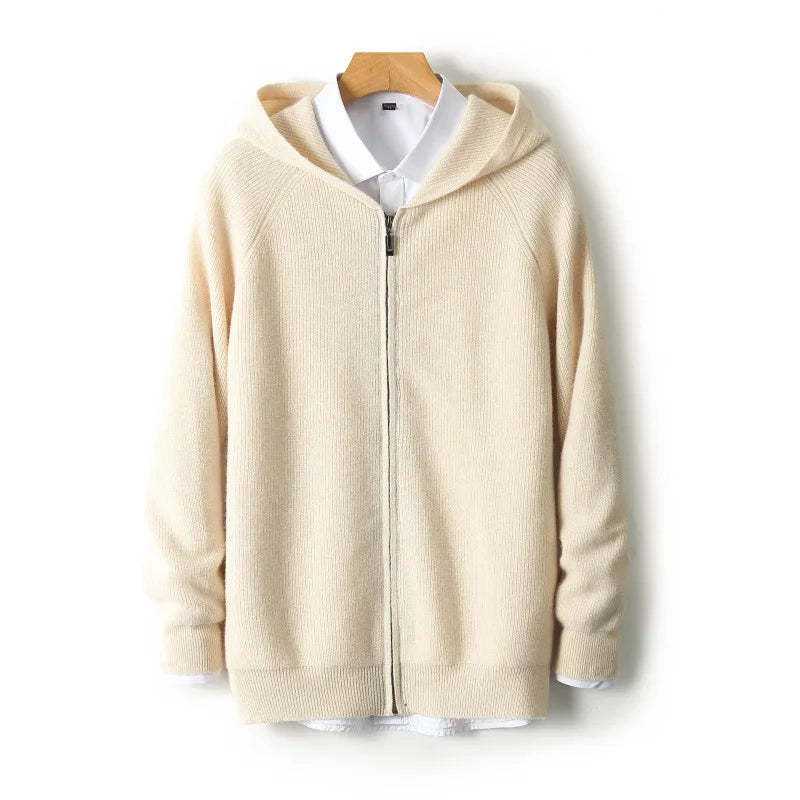 Russell | Hooded Zip Cardigan