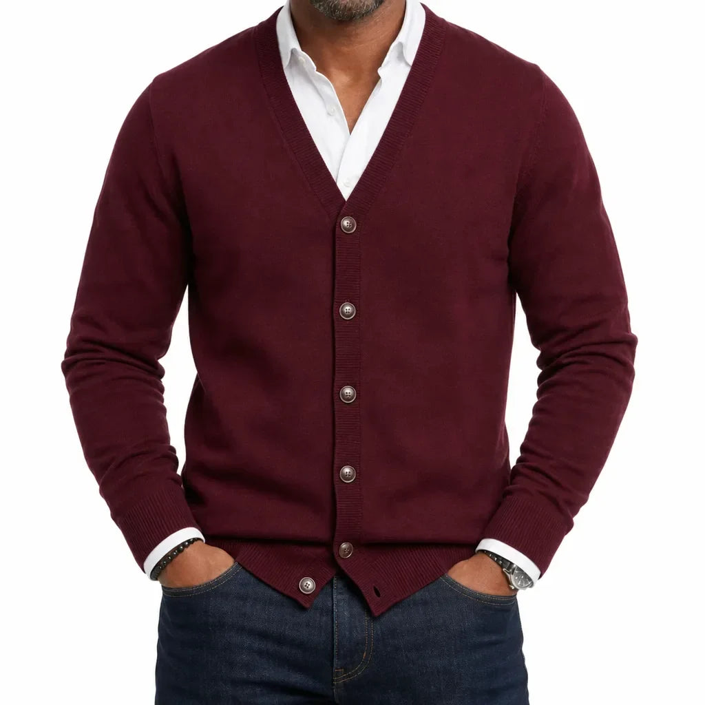 Marsden | Refined V-Neck Cardigan