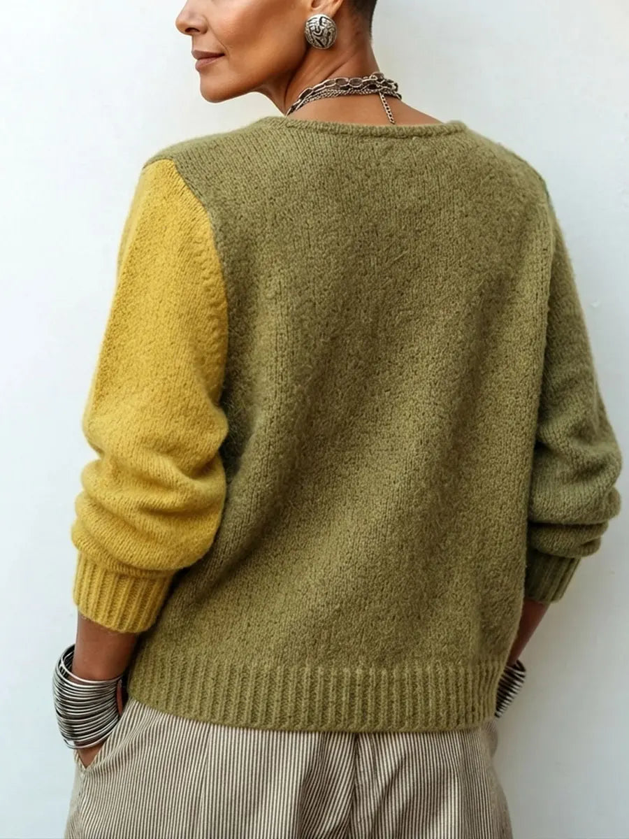 Weston | Color-Block Knit Sweater