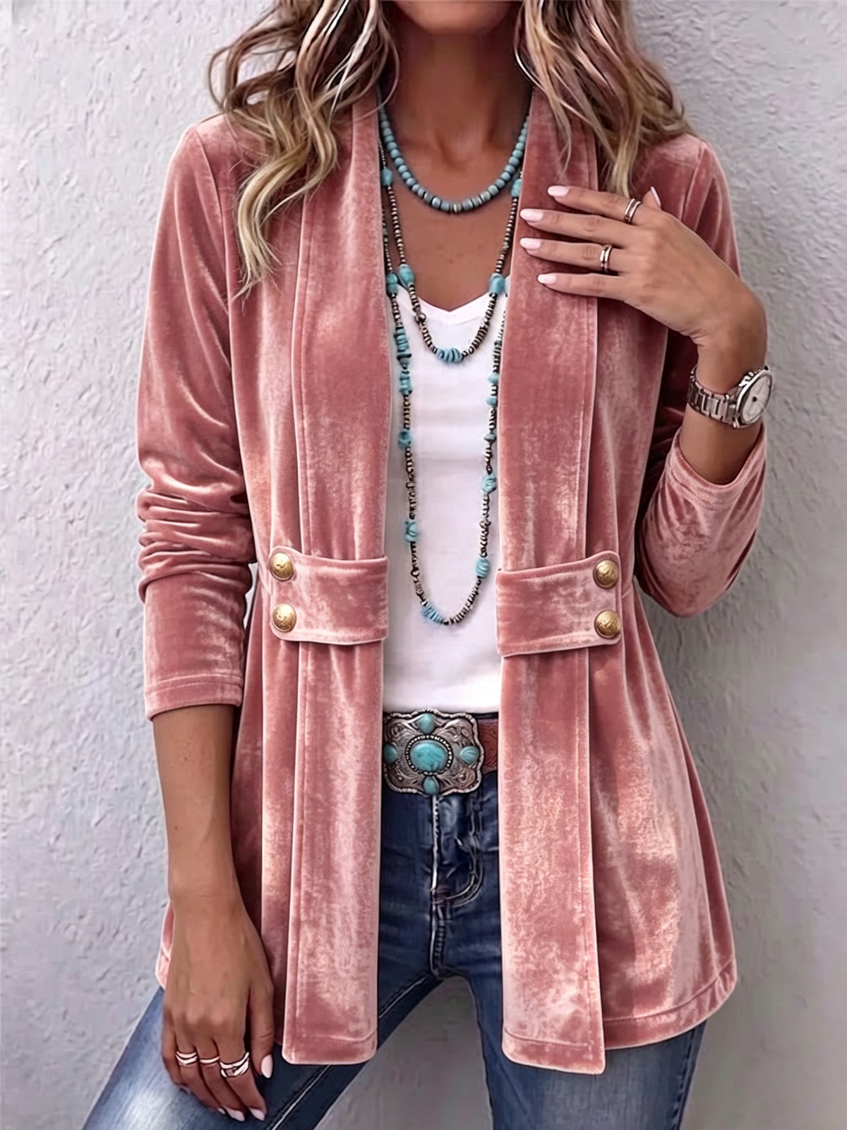 Holliwell | Vintage Open Front Jacket