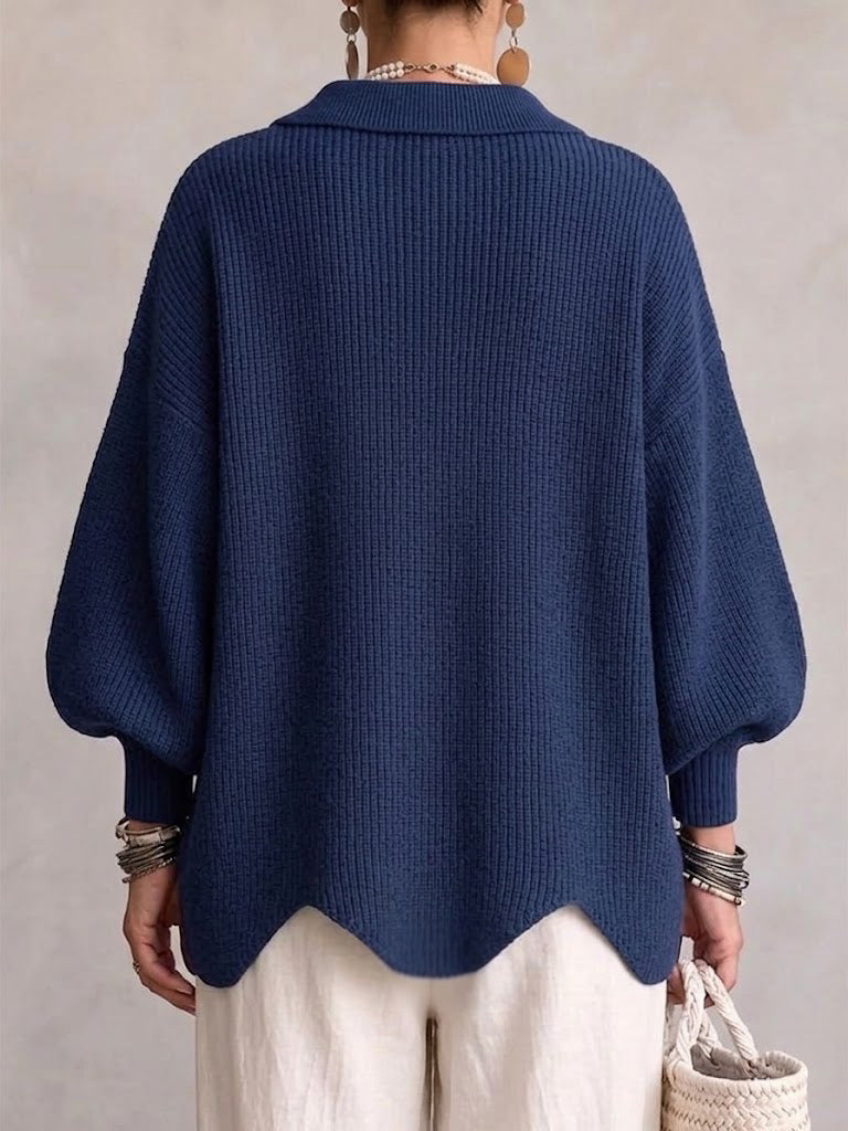 Ardelle | Oversized Collared Cardigan