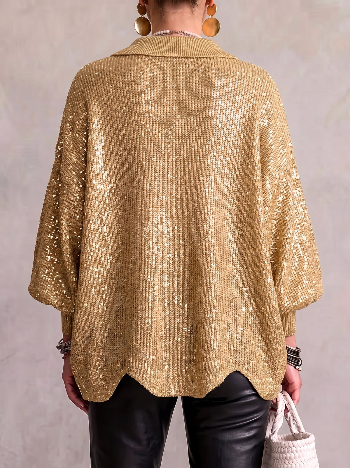 Ardelle | Oversized Collared Cardigan