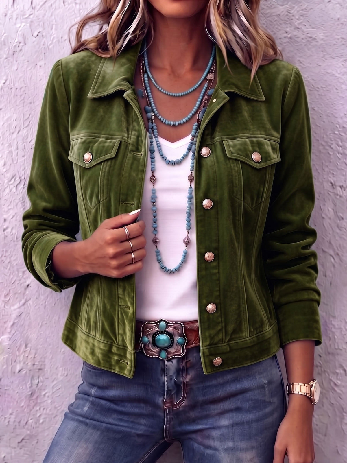 Dianne | Boho Velvet Jacket