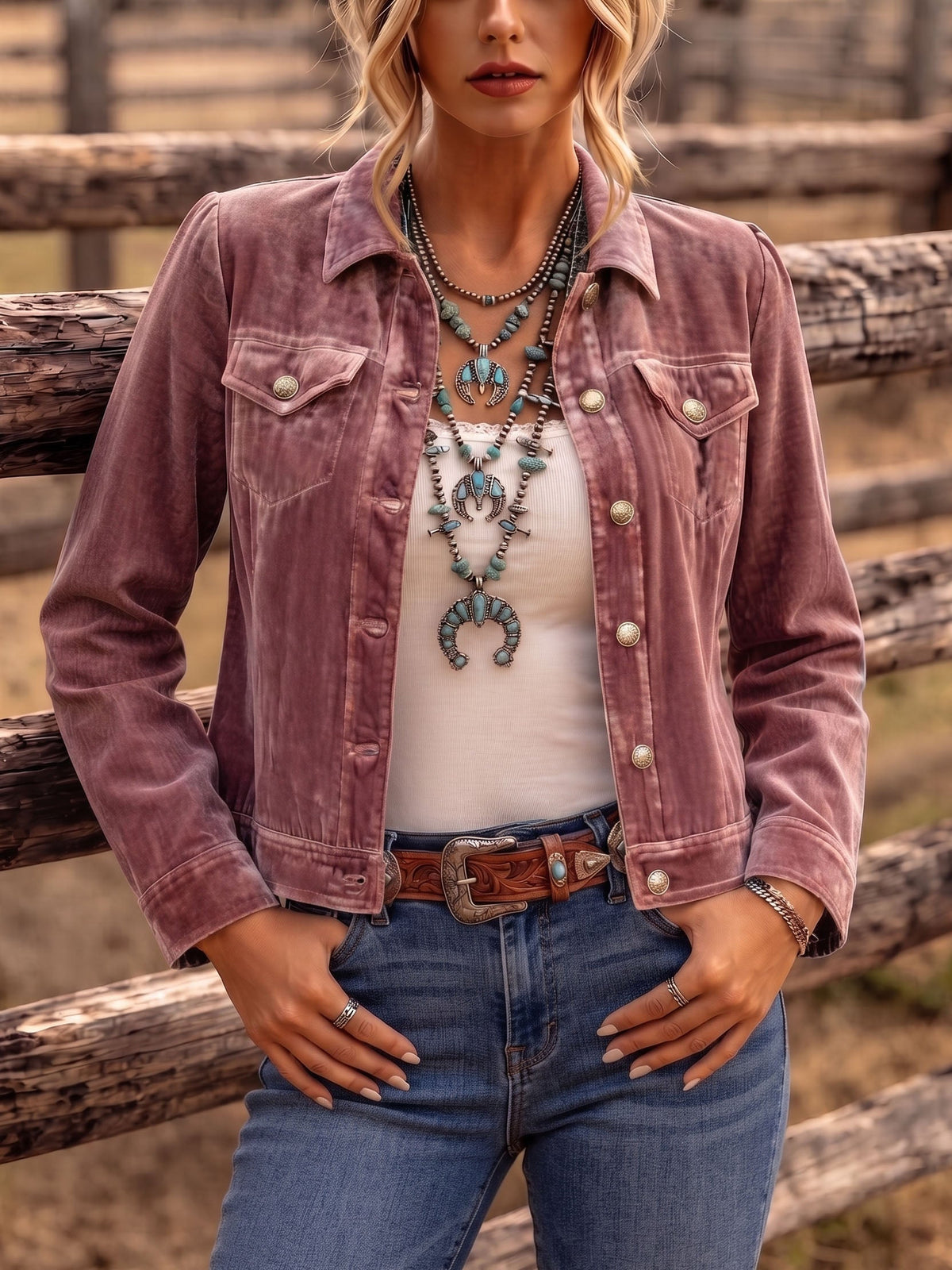 Dianne | Boho Velvet Jacket