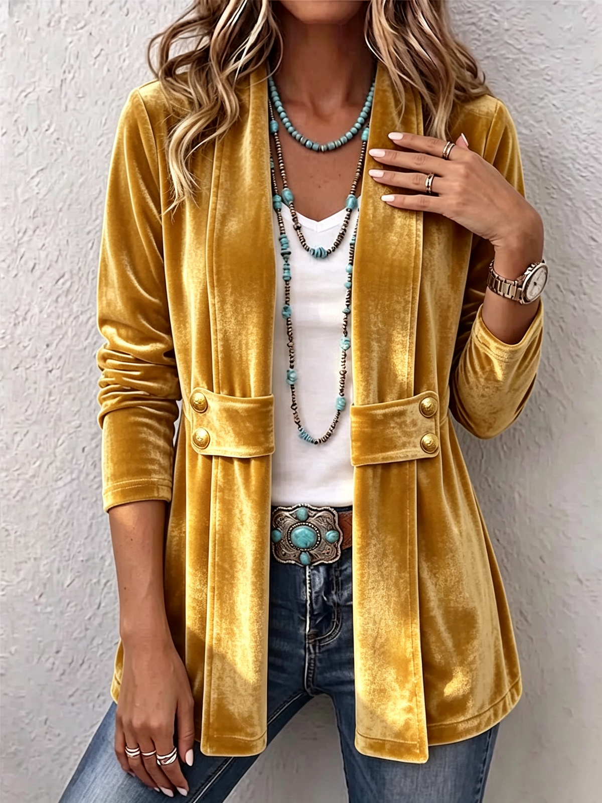 Holliwell | Vintage Open Front Jacket