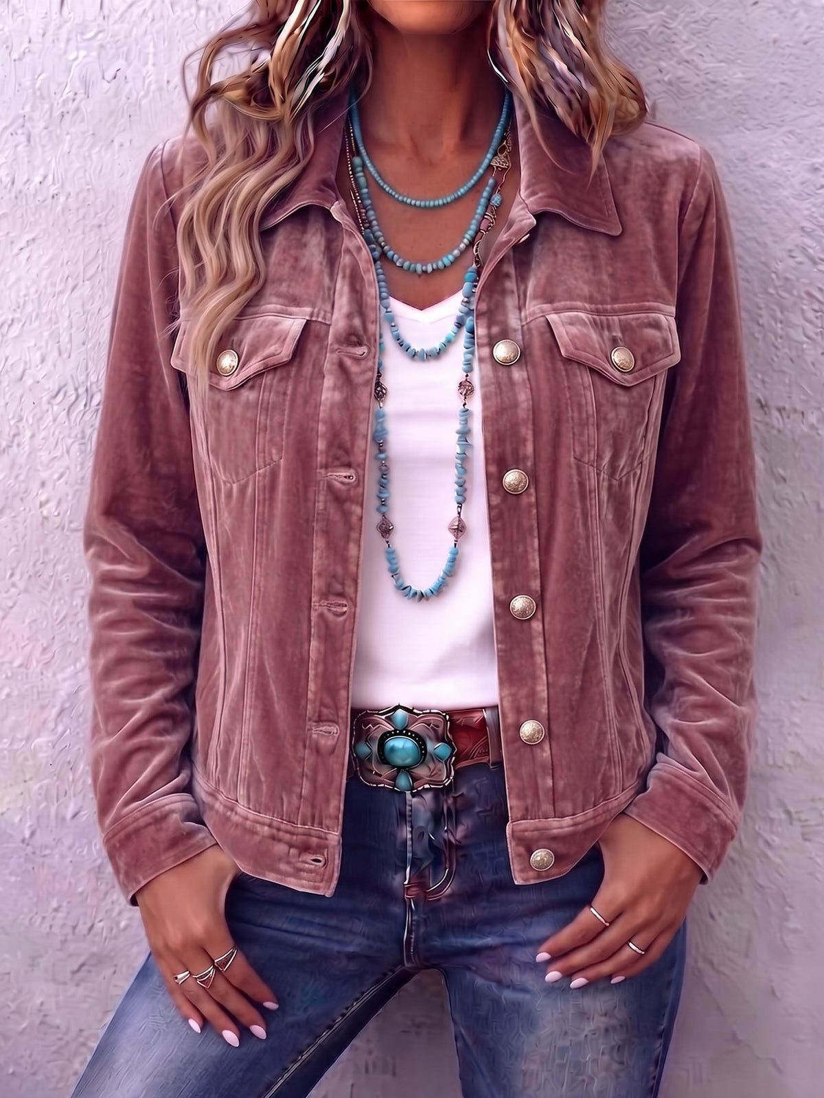 Dianne | Boho Velvet Jacket