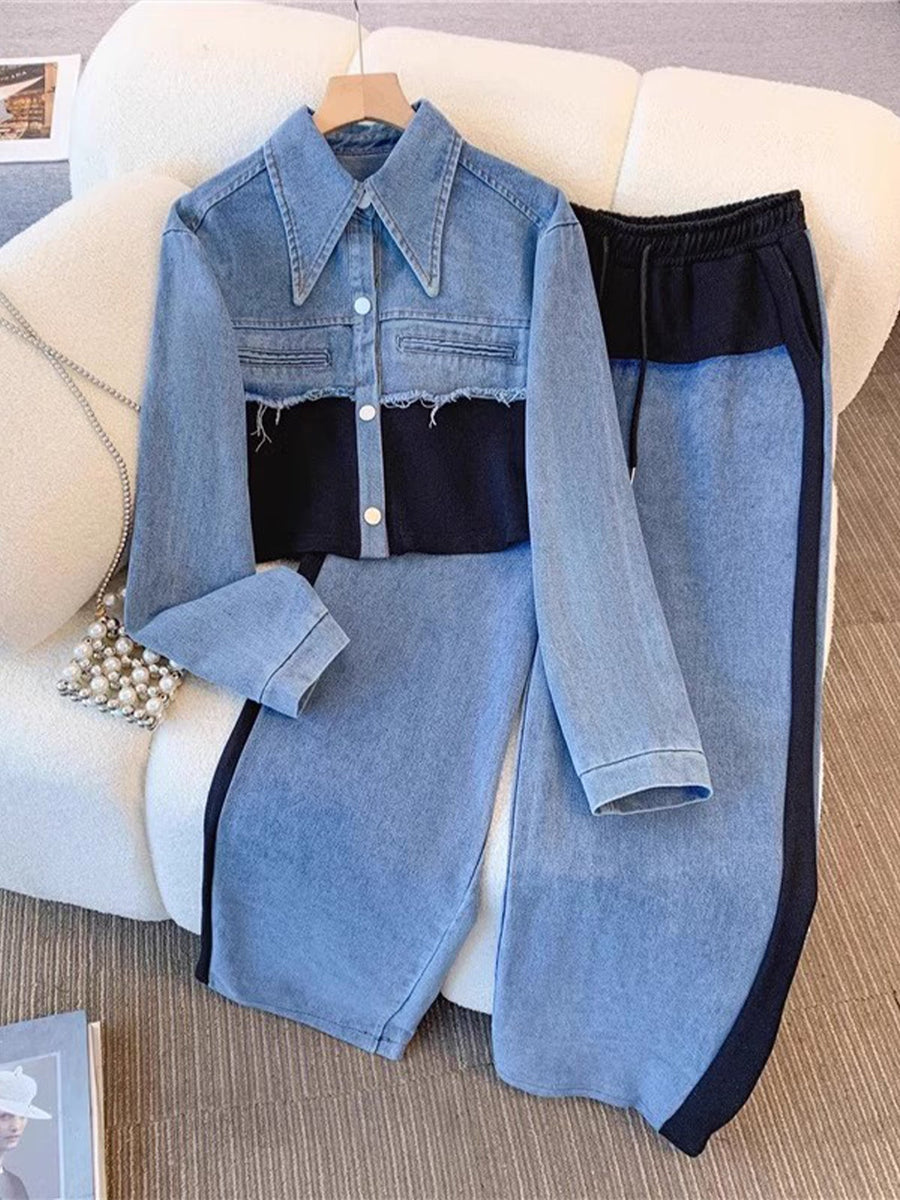 Holbrook | Cropped Jacket & Pants Set