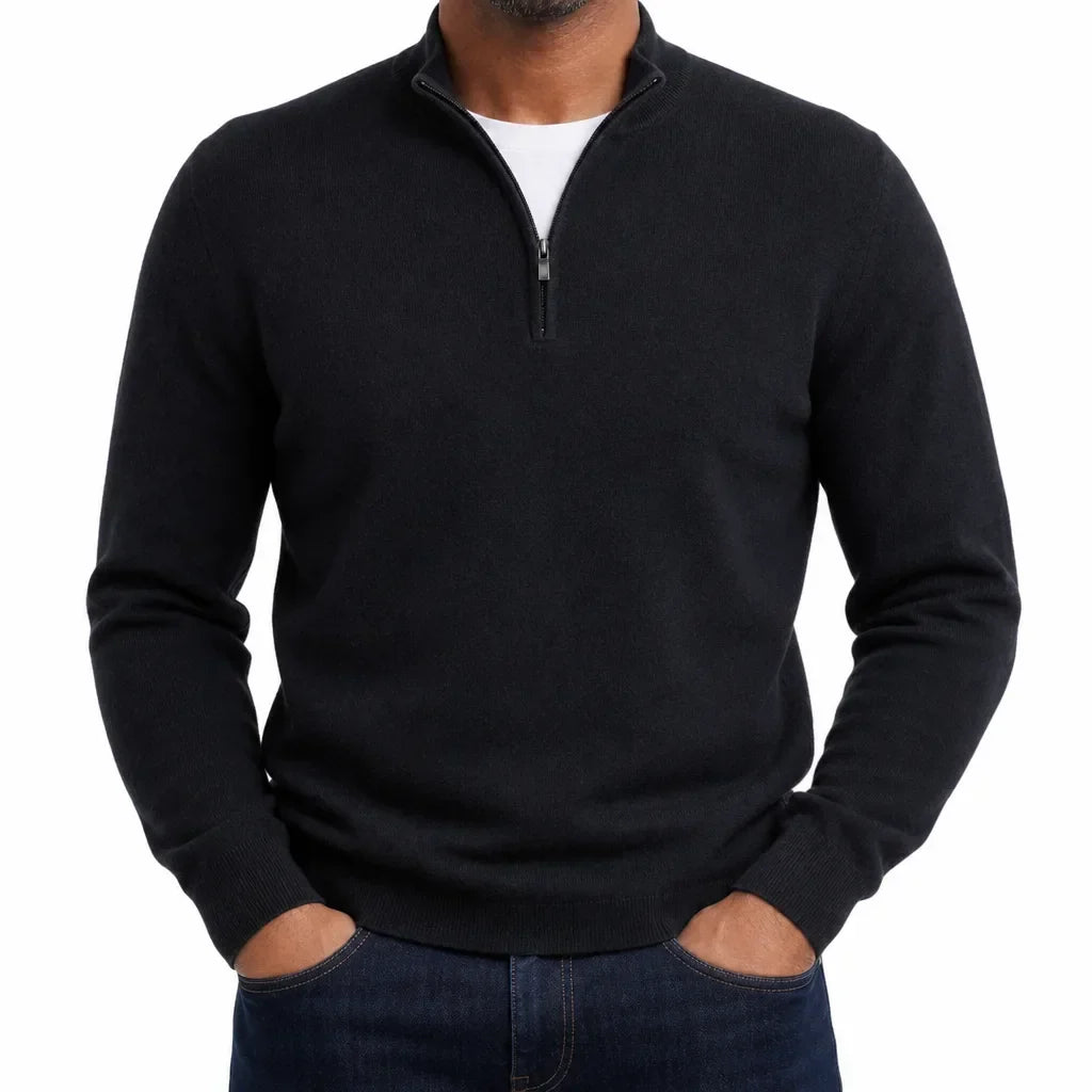 Mercer | Classic Quarter Zip Sweater