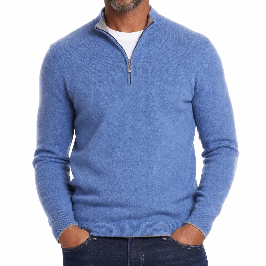 Mercer | Classic Quarter Zip Sweater