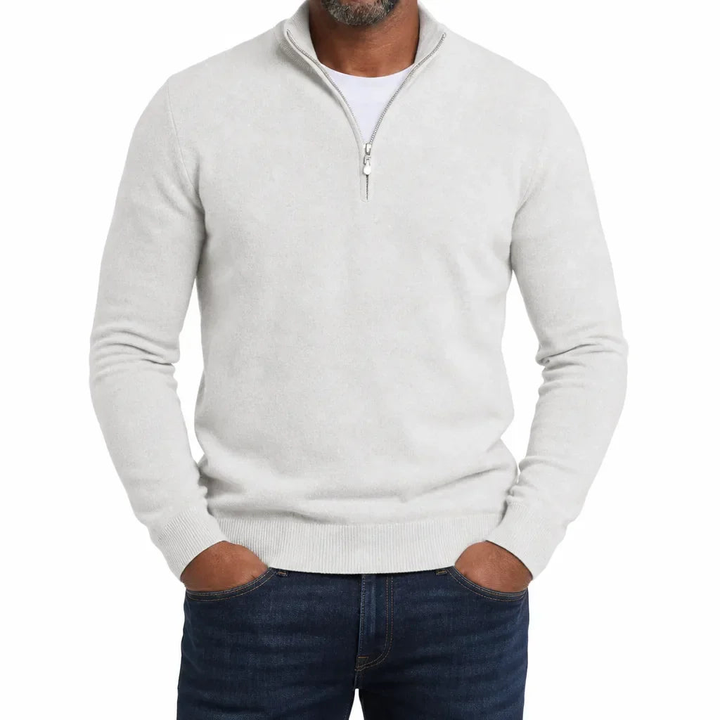 Mercer | Classic Quarter Zip Sweater