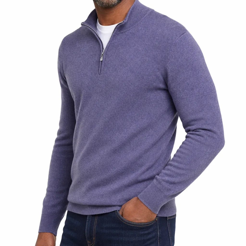 Mercer | Classic Quarter Zip Sweater