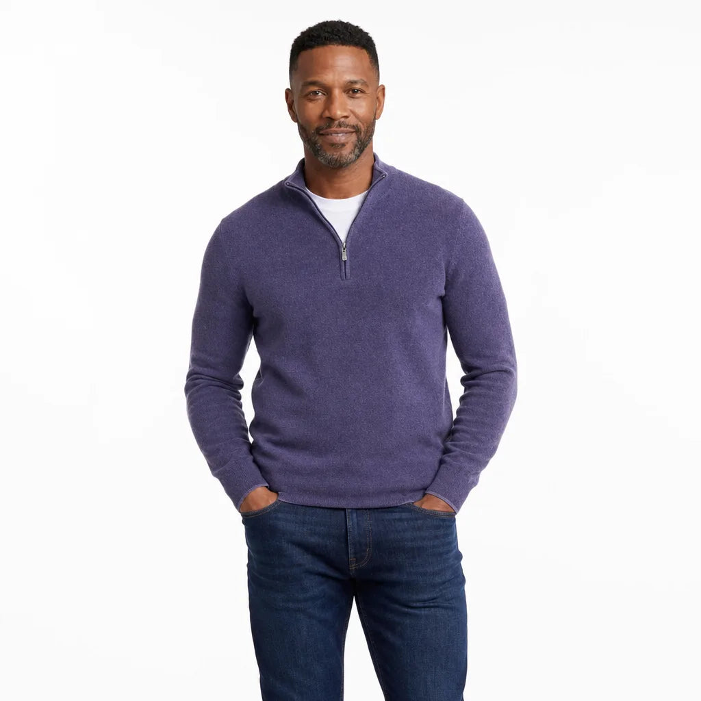 Mercer | Classic Quarter Zip Sweater