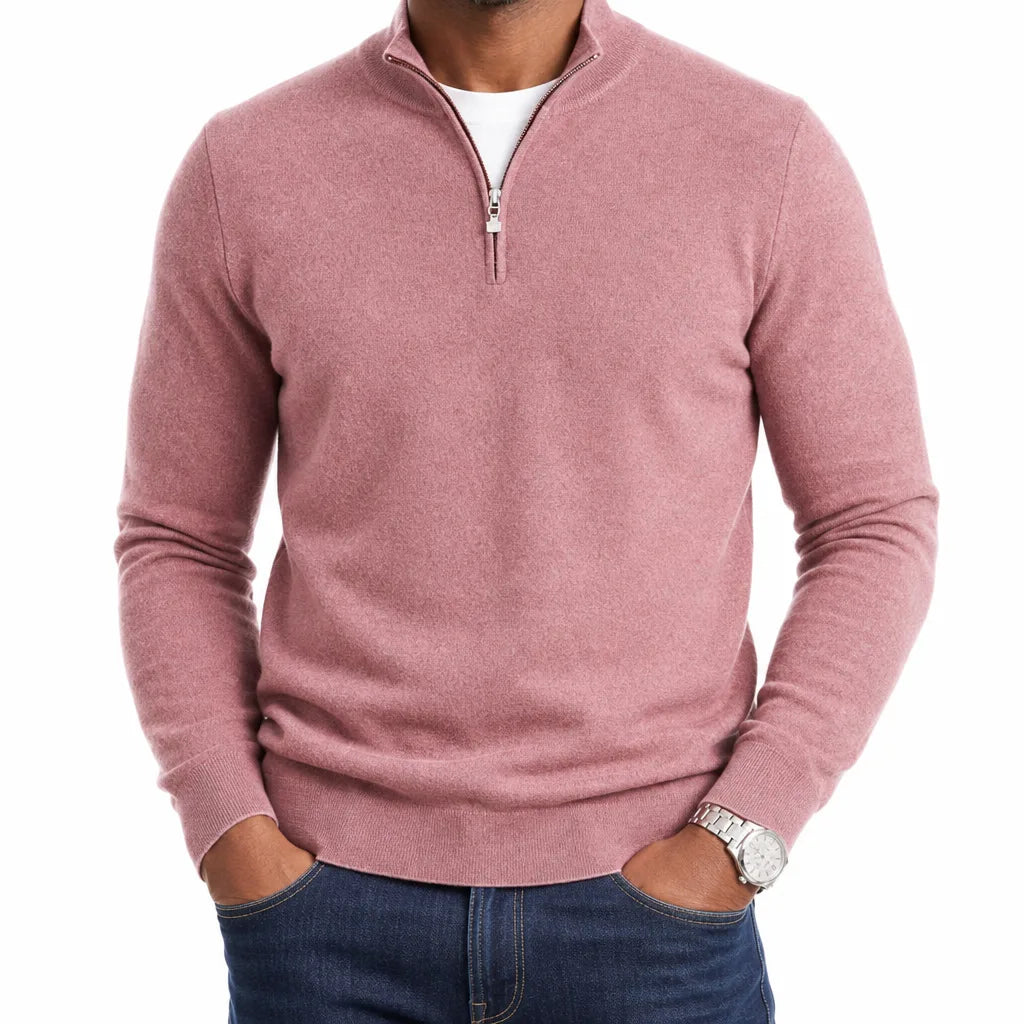Mercer | Classic Quarter Zip Sweater