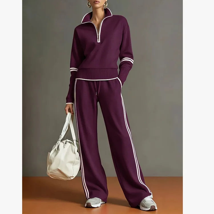 Marietta | Blouse and Wide-Leg Pants Set