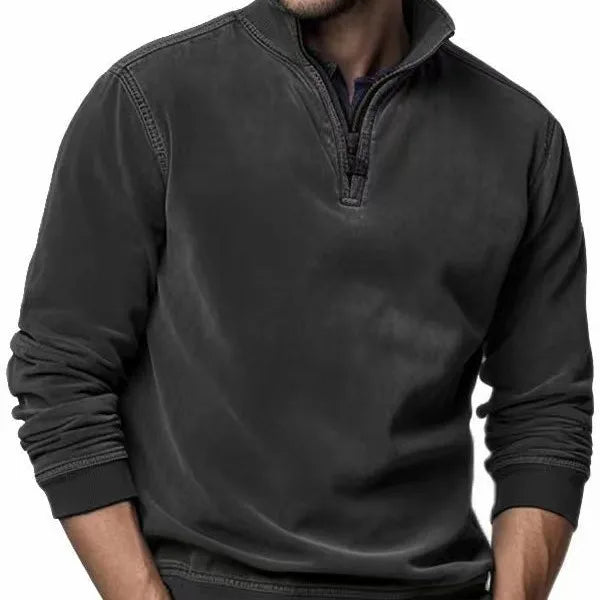 Quincy | Classic Quarter Zip Sweater