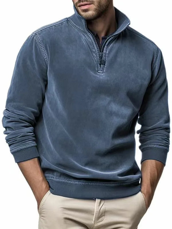 Quincy | Classic Quarter Zip Sweater