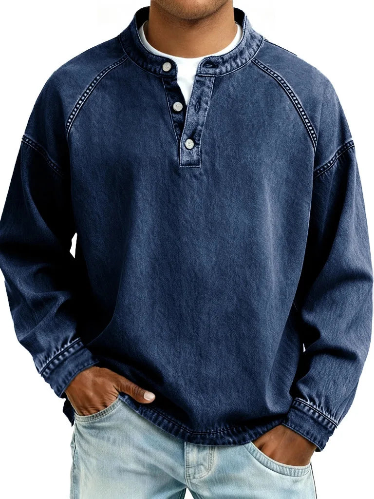 Walden | Relaxed Henley Sweater