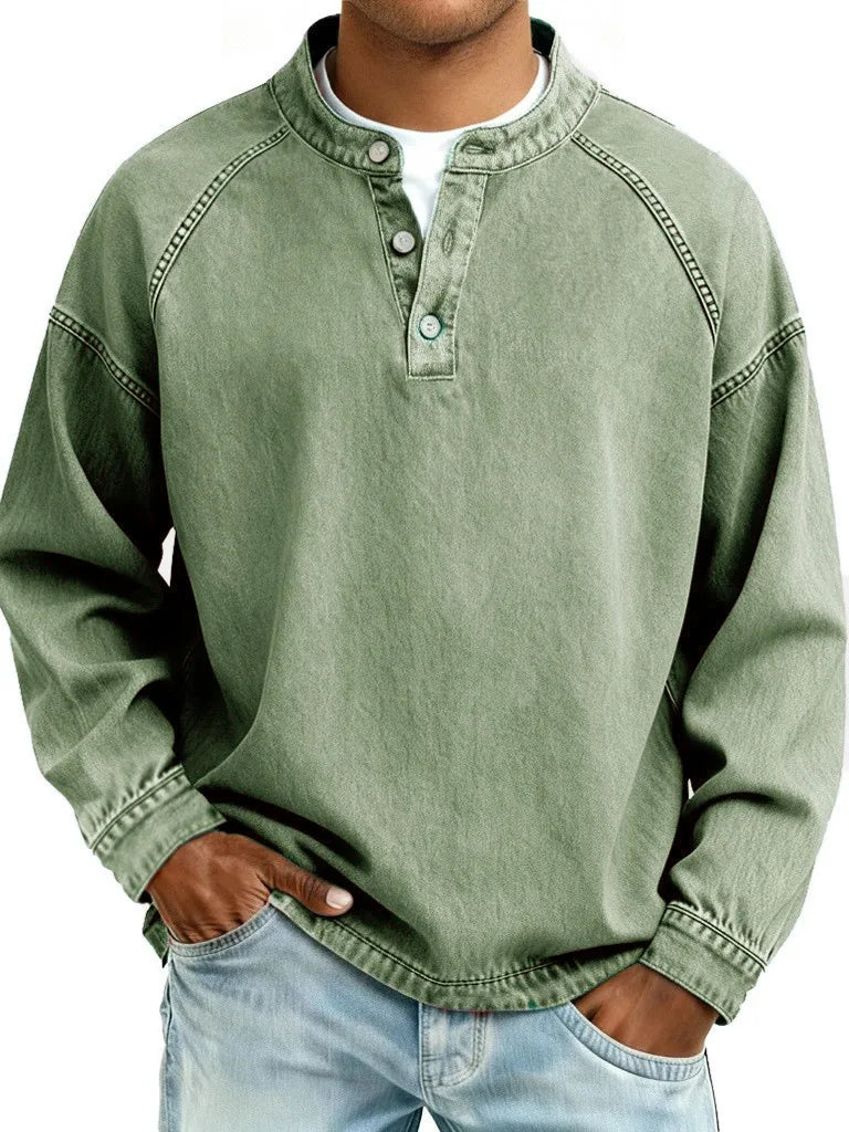 Walden | Relaxed Henley Sweater