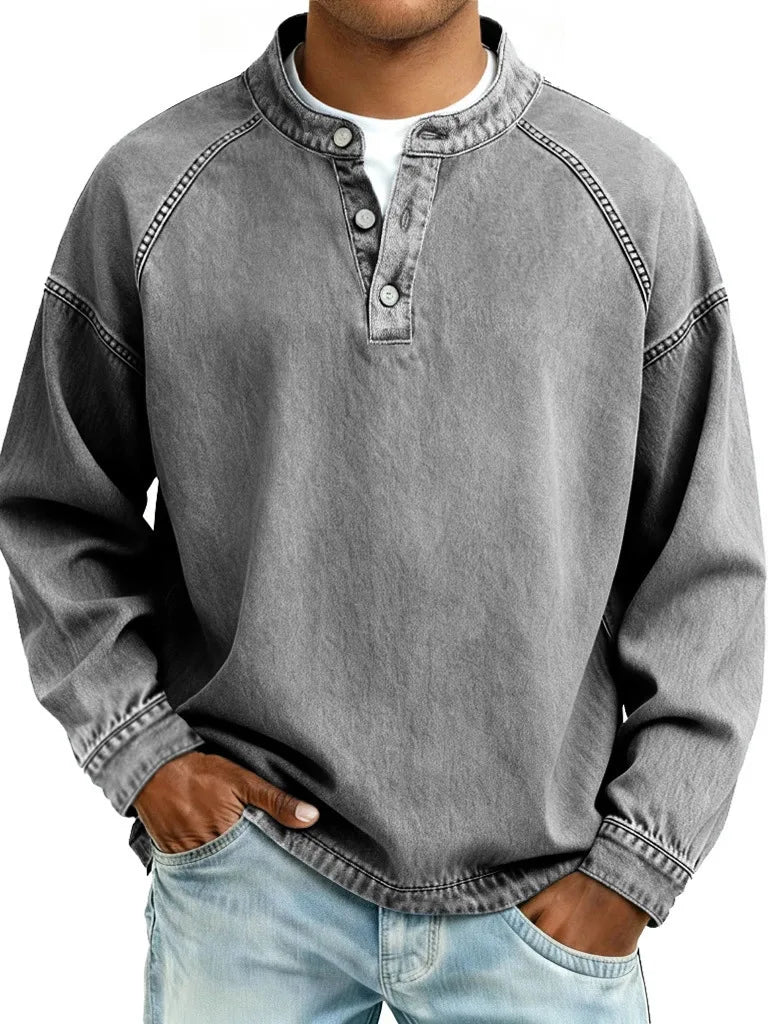 Walden | Relaxed Henley Sweater
