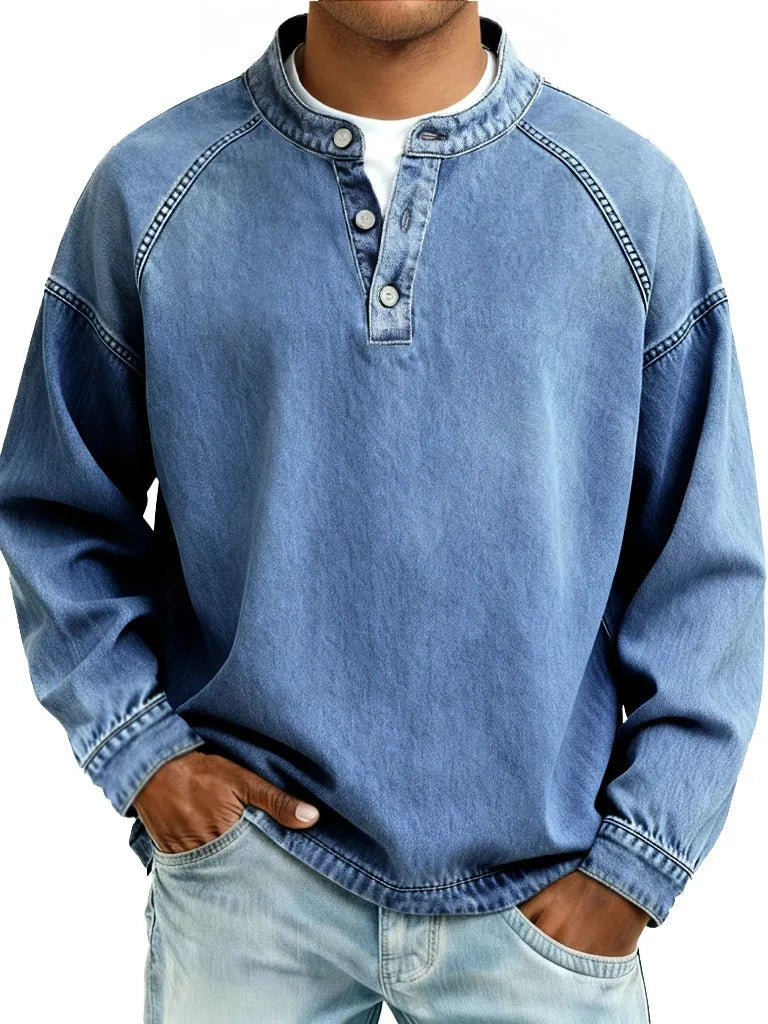 Walden | Relaxed Henley Sweater