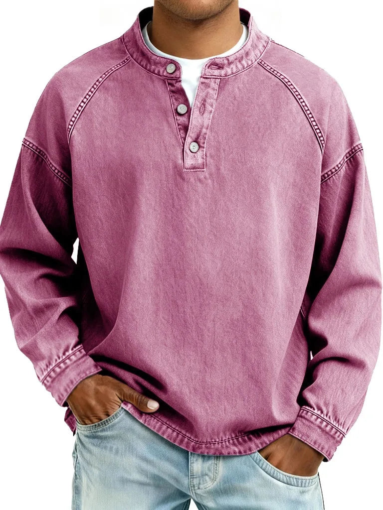 Walden | Relaxed Henley Sweater