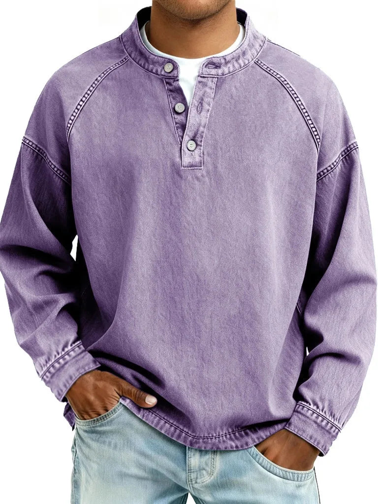 Walden | Relaxed Henley Sweater