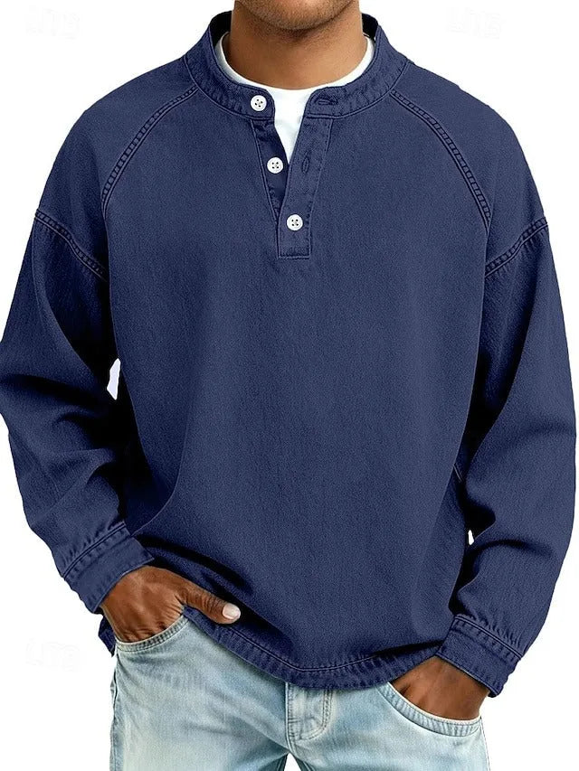 Walden | Relaxed Henley Sweater