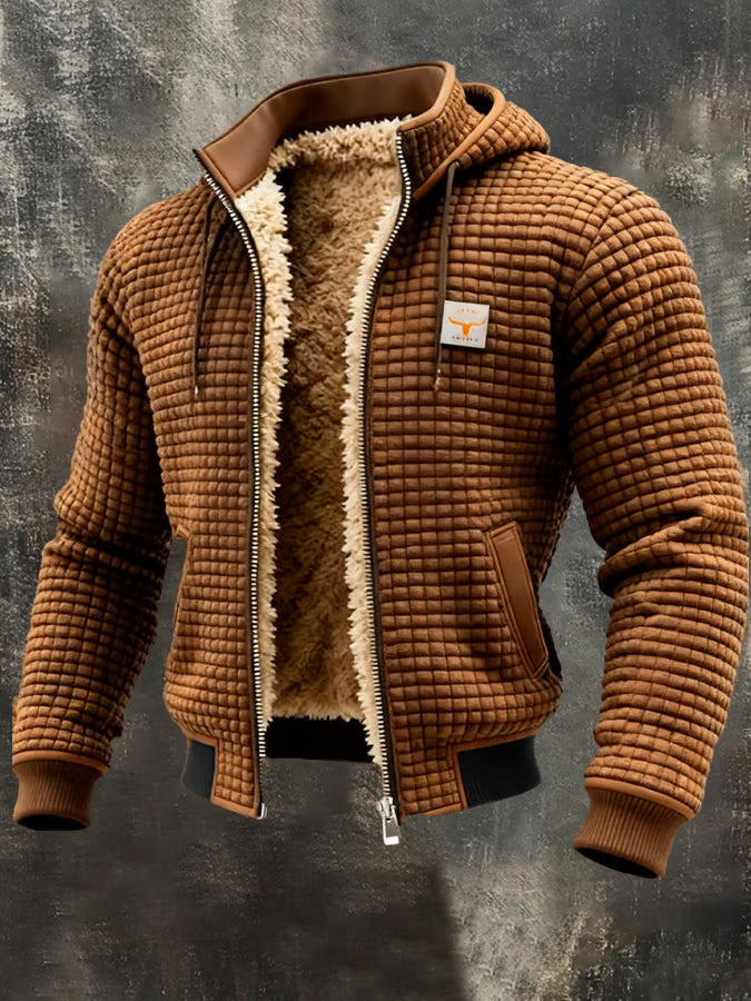 Arthur | Retro Hooded Zip Jacket