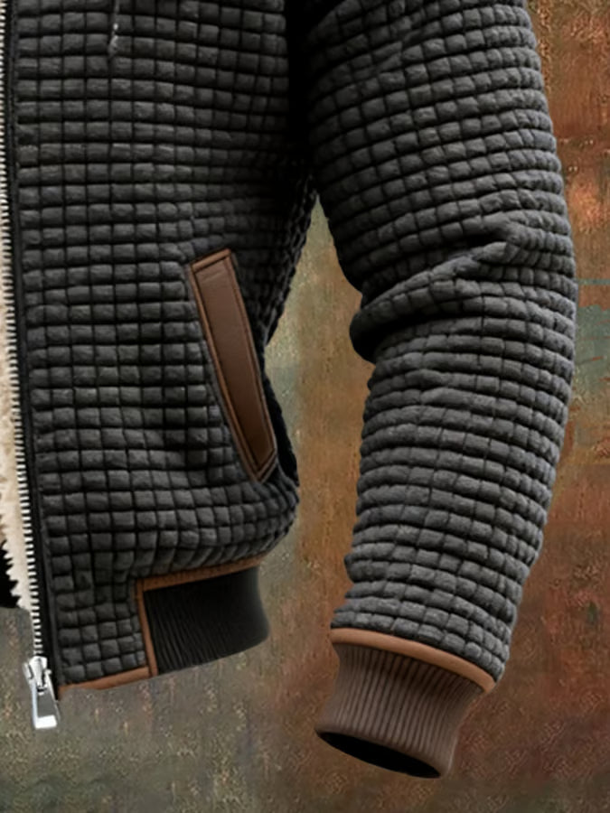 Arthur | Retro Hooded Zip Jacket