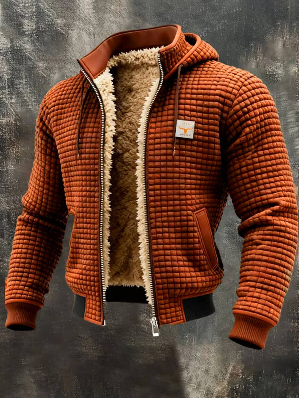 Arthur | Retro Hooded Zip Jacket