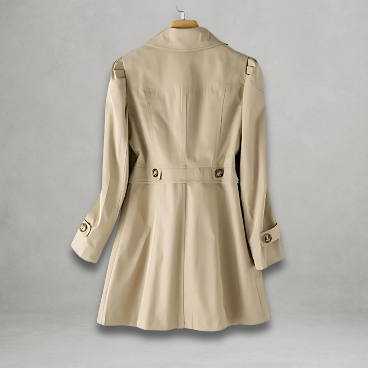 Isabelle | Tailored Single Breasted Trench Coat
