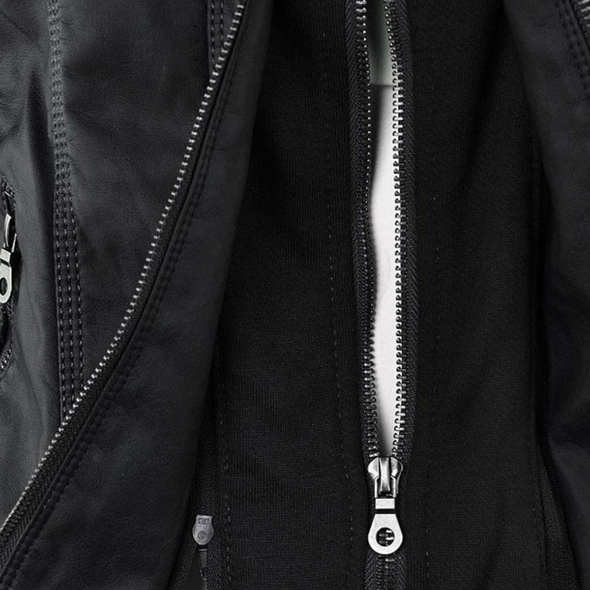 Harlow | Hooded Moto Jacket with Removable Hood