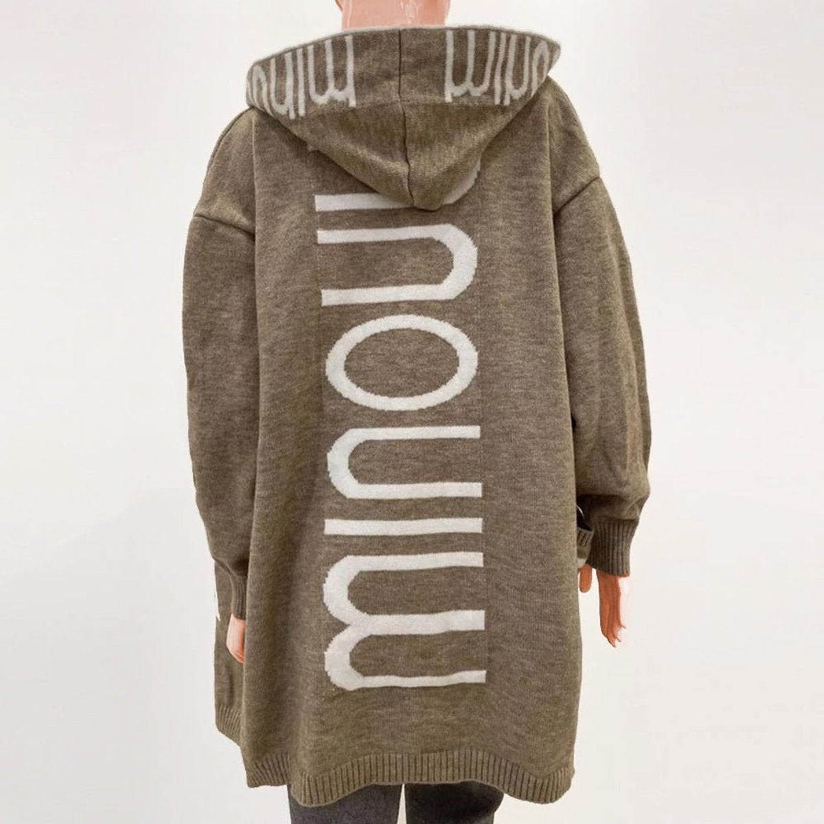 Josie | Cozy Hooded Open Front Cardigan