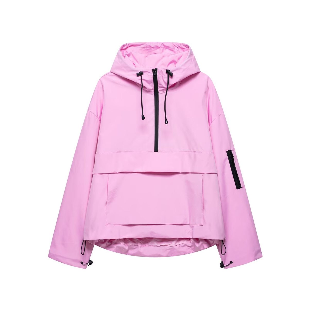 Ada | Hooded Half Zip Anorak