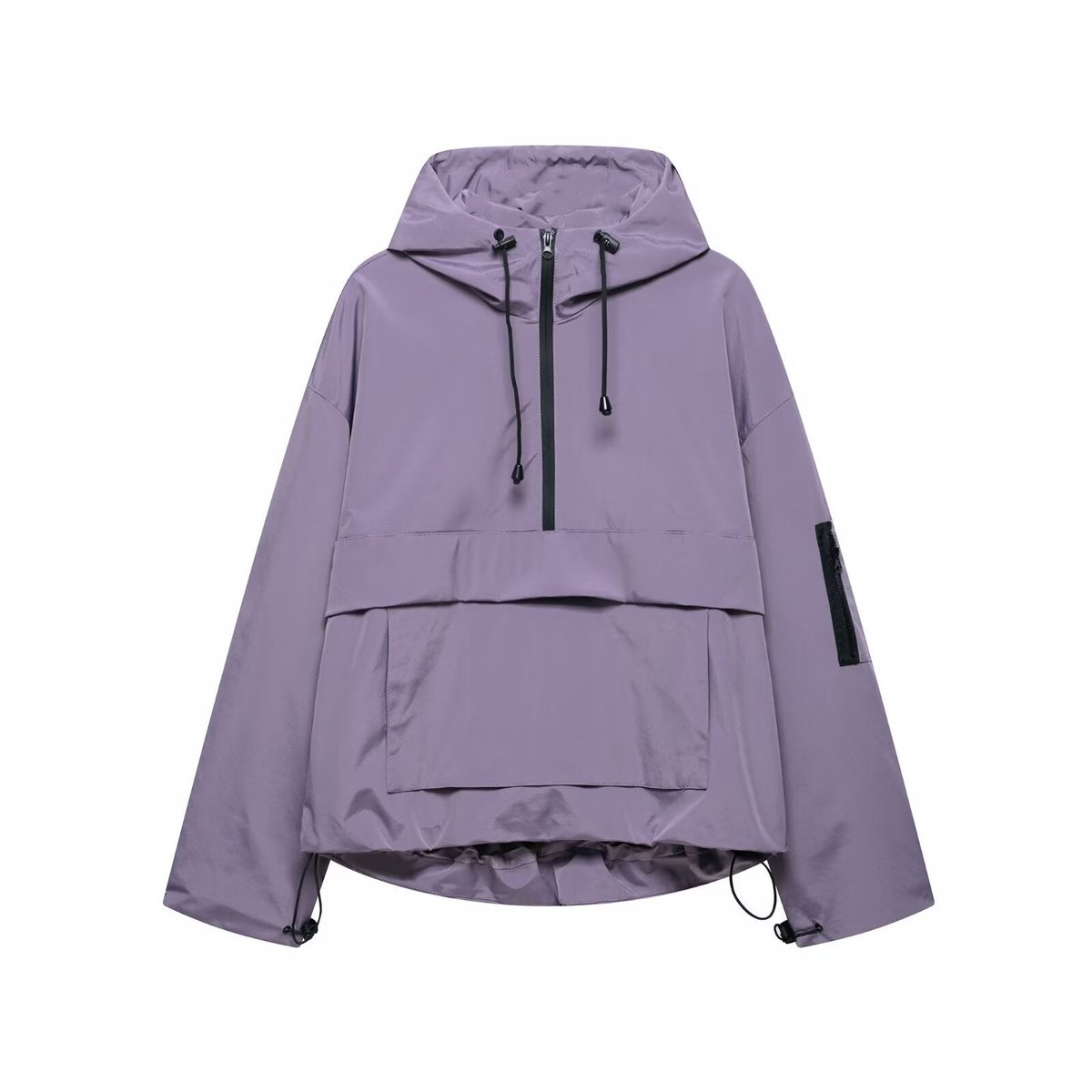 Ada | Hooded Half Zip Anorak