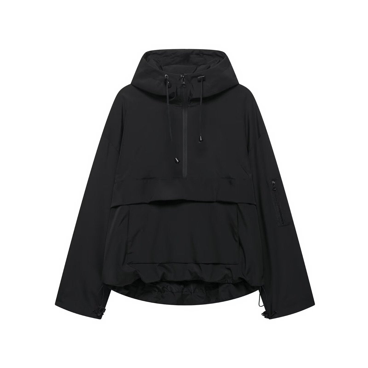 Ada | Hooded Half Zip Anorak
