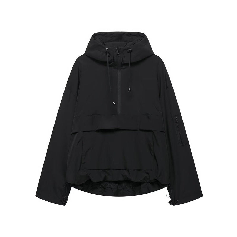 Ada | Hooded Half Zip Anorak
