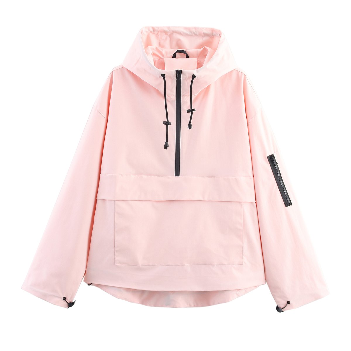 Ada | Hooded Half Zip Anorak