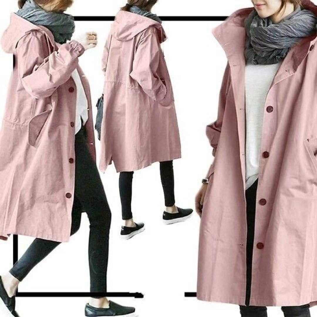 Margery | Relaxed Hooded Longline Coat
