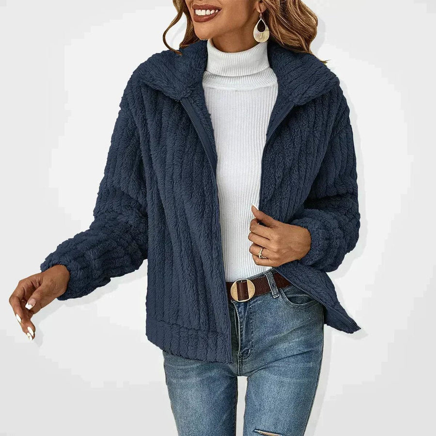 Ellen | Cozy Zip Up Jacket