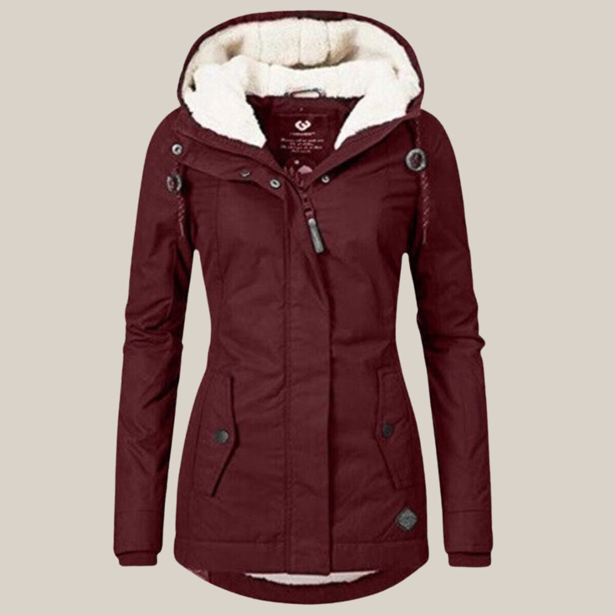 Valerie | Cozy Hooded Winter Coat