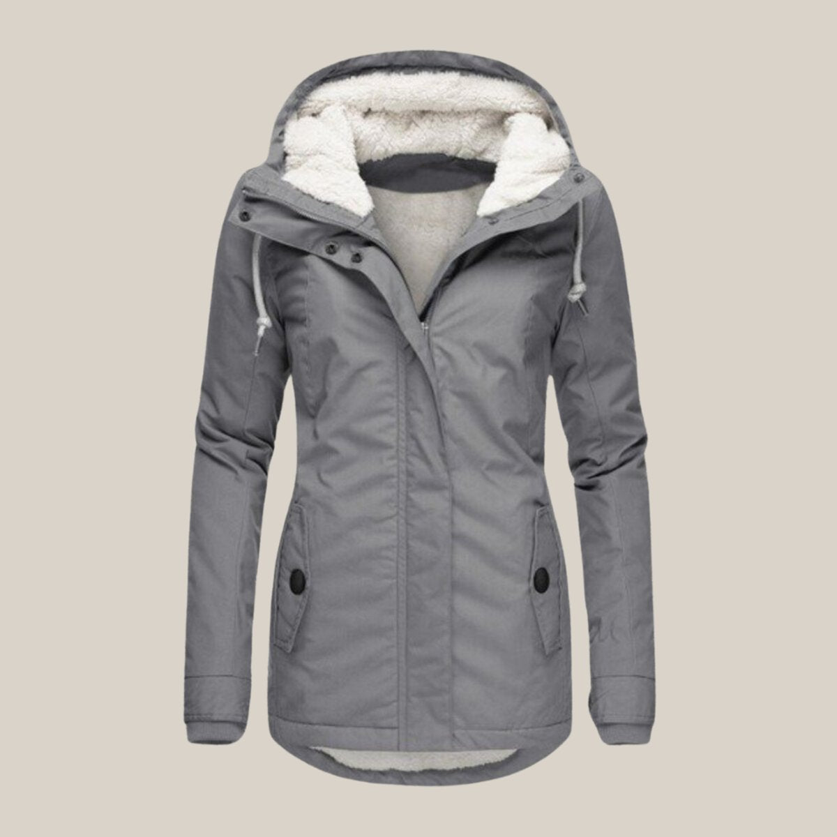Valerie | Cozy Hooded Winter Coat