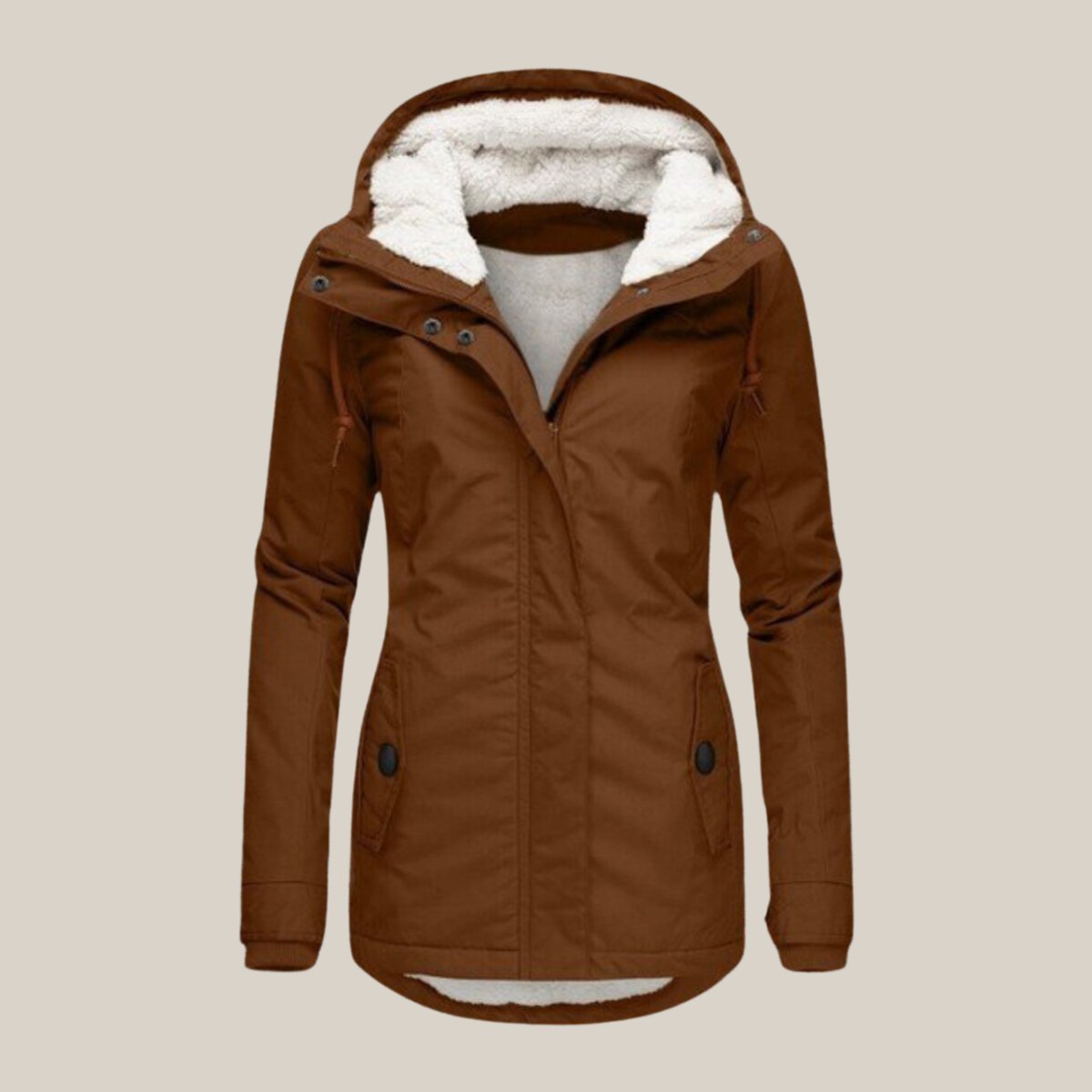 Valerie | Cozy Hooded Winter Coat